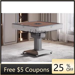 Z1 마작 테이블 자동 가정용 이중 목적 롤러코스터 대각선 카드 전동 접이식 마작 기계