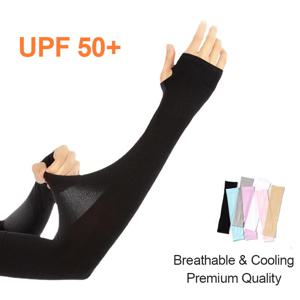자외선 차단 팔토시 사이클링 여름 봄 남녀 쿨링 드라이빙 낚시 골프 통기성 신축성 아이스 실크 슬리브