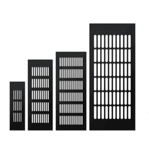 50/80mm 와이드 벤트 천공 시트 알루미늄 합금 에어 벤트 천공 시트 웹 플레이트 환기 그릴 벤트 천공 시트