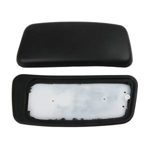 Haworth Zody Office 홈 컴퓨터 의자 용 팔 패드 캡 교체 1 쌍 검정 회색 색상 팔걸이 표면 가구 부품