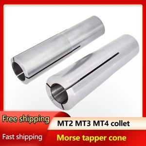 모스 콜릿 척 MT2 MT3 MT4 스레드 M10 M12 M16 태퍼 콘 정밀 스프링 콜릿 3mm-20mm CNC 기계 밀링 용