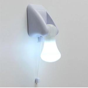 LED 당겨 코드 벽 야간 조명 캐비닛 옷장 테이블 램프 홈 화장실 침실 조명에 대 한 자기 접착 전구 배터리 작동