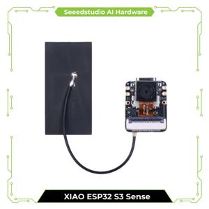 시드 스튜디오 XIAO ESP32 S3 센스 시두이노 샤오 esp32s3 센스, OV2640 카메라 개발 보드, 2.4GHz Wi-Fi, BLE, 마이크로폰, 아두이노용