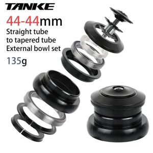TANKE-MTB 볼 그룹, 산악 자전거 알루미늄 합금 헤드셋, 테이퍼드 스트레이트 포크 베어링, 44-44mm/52/55/56mm, 11/8인치, 11/2인치, 28.6mm
