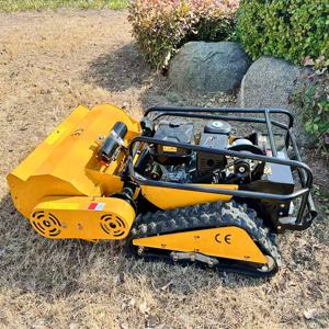 맞춤형 원격 제어 15 HP 800 1000 mm 디젤 로봇 잔디 깍는 기계 잔디 절단기 Flail Mower