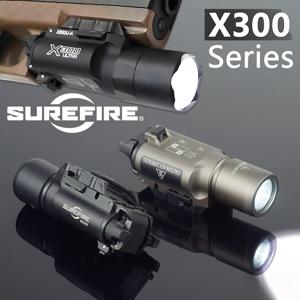 전술 Surefire X300 X300U X300UH-B XH35 X300V 권총 스카우트 라이트 Airsoft 무기 총 라이트 사냥 용 소총 스트로브 손전등