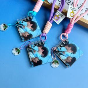 니 아이 슈 니 유 승 지 유 티안 슈 닝 유명인사 주변기기 아크릴 루즈 리프 만화 앨범 컬러 로프 백 펜던트 스타일리쉬