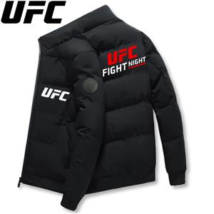 UFC 남성 다운 재킷 파커 코트 파커 재킷 신상 남성 패딩 재킷 두꺼운 따뜻한 겨울 캐주얼 방한 방수 의류