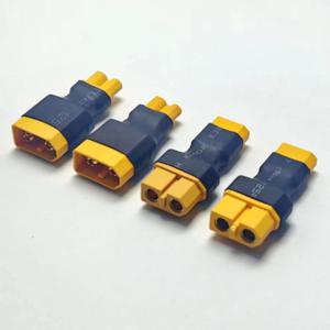 4PCS XT60 to XT30 플러그 어댑터 남성/여성 변환 커넥터 FPV 드론 RC 리포 배터리 충전기 ESC 부품용
