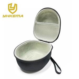 YHKEMA 보관 케이스 상자 전술 헤드셋 이어폰 액세서리 접이식 전술 슈팅 헤드폰 용 휴대용 보관 가방
