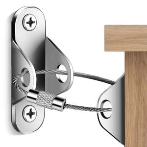 1세트 가구 고정장치, 아기 안전용 가구 고정장치, 벽에 고정하는 안전 앵커 가구 고정장치