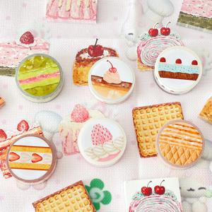 귀여운 데코 마스킹 테이프 과일 케이크 와시 테이프 디저트 스크랩북킹 예술 DIY 공예 앨범 저널 플래너용