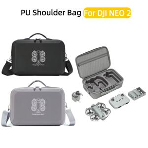 DJI NEO 2용 어깨 PU 휴대용 가방 케이스, DJI RC-N3 드론 리모컨 및 배터리 액세서리용 보호 충격 방지 보관 가방 박스