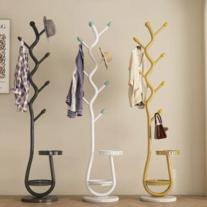 탈부착 가능한 거실 옷걸이, 가정용 단일 폴 건조대, 침실용 나뭇가지 모양 가방 걸이, 프렌치 슬레이트 행거