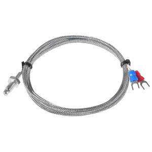 DWEL WRNT203 온도 센서 M6 M8 열전대 공장형 S/R/B/K/E/J/N/T RTD PT100 PT1000 PT200 스토브 보일러 반응기용