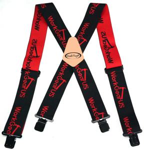 멜로터프 남성용 멜빵, 완전 탄성 2인치 폭 X자형 등받이, 헤비듀티 작업용 멜빵, 남성용 공구 벨트 멜빵