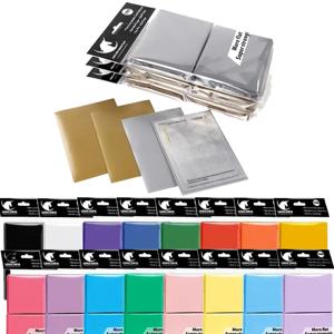 100개 TCG MTG 매직 더 게더링 카드용 카드 슬리브 66x91mm 트레이딩 카드 슬리브 보드 게임용 표준 사이즈 로르카나 유희왕