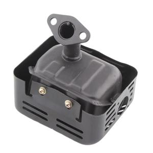 혼다 Gx160 Gx200 5.5HP 에 적합한 배기 어셈블리, 가스켓 포함 배기 파이프, 교체 예비 부품, 설치하기 쉬움, 내구성