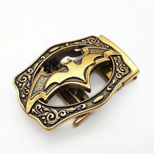 남성용 클래식 금속 합금 자동 버클 벨트 - 신화적인 동물 토템 디자인, 비즈니스 캐주얼 허리띠용 래칫 드레스 벨트 클립