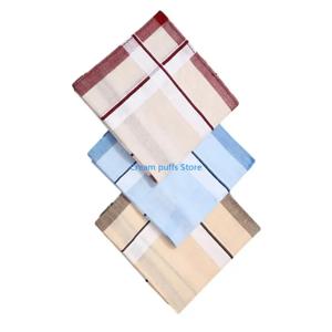 스포츠 및 야외 활동을위한 50le 휴대용 땀 흡수 포켓 손수건 부드럽고 흡수성 포켓 타월