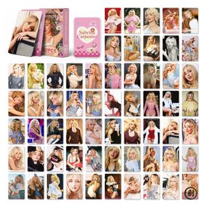 작은 카드 92장, HD 인쇄 포토 카드, 펜트, 인사말 카드, 별 스티커, LOMO 카드 SD