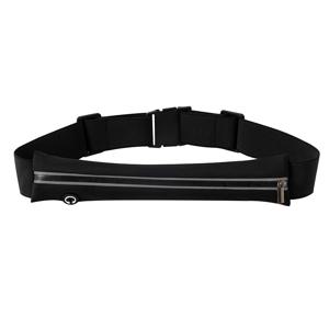 스포츠 및 피트니스를 위한 대용량 탄력 있는 보이지 않는 접이식 런닝 웨이스트 백 은밀한 휴대용 보관 솔루션