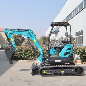 쿠보타 유압식 굴삭기 2.5톤 미니 굴착기 무료 배송 농장용 미니 굴삭기 맞춤형 색상 가능