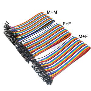 40 / 120pcs 40PIN 20CM Dupont 라인 남성-남성 + 여성 및 여성-여성 점퍼 Dupont 와이어 케이블 Arduino DIY KIT IBUW