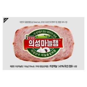 롯데푸드 의성마늘햄 100g