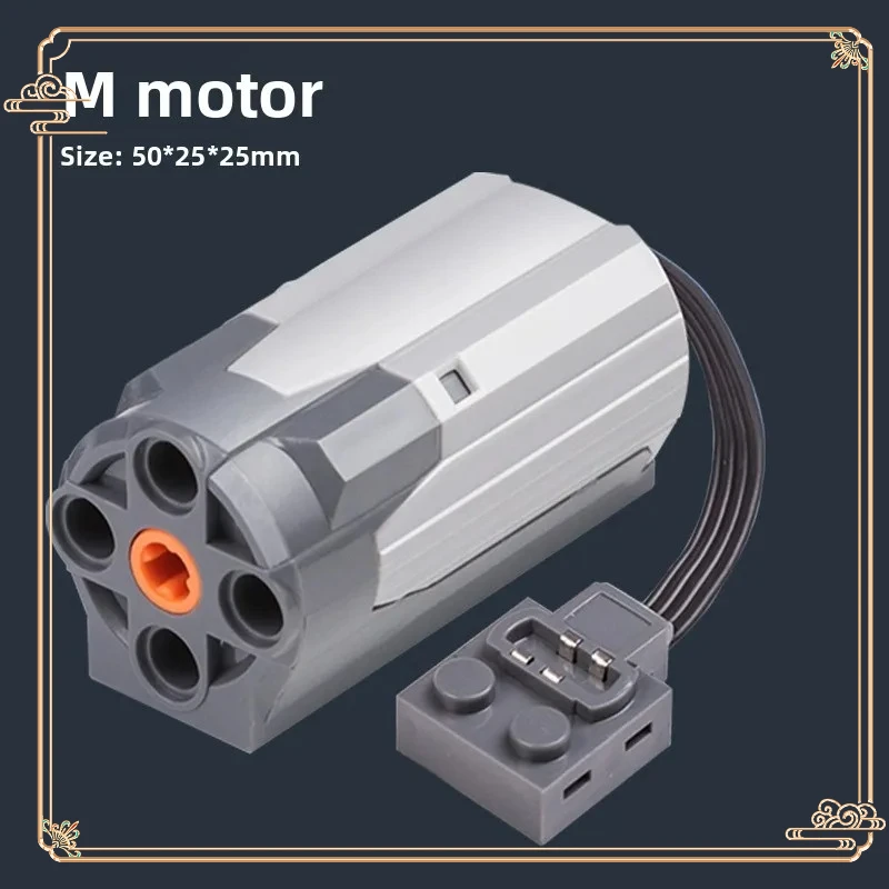 브릭스 호환 고속 모터 파워 세트 블랙 드릴 모터 앱 리튬 배터리 수신기 (빌딩 블록용)