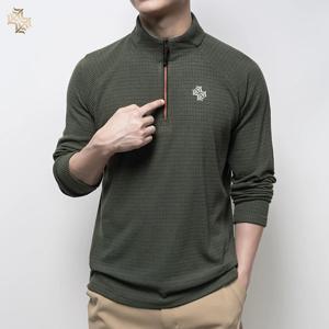 SBWL 남성용 통기성 긴팔 티셔츠, 러닝 피트니스, 야외 운동복 패션, 비즈니스 캐주얼, 가을 하이 퀄리티