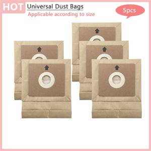 5pcs 범용 진공 청소기 종이 봉투 먼지 수집 가방 프리미엄 교체 보드 가전 액세서리 쓰레기 봉투