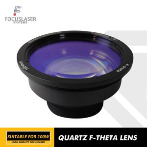 섬유 레이저 마킹 머신용 석영 F 감마 렌즈 1064nm 렌즈 조각 작업 영역 70×70 110x110 175x175 200x200 300×300mm