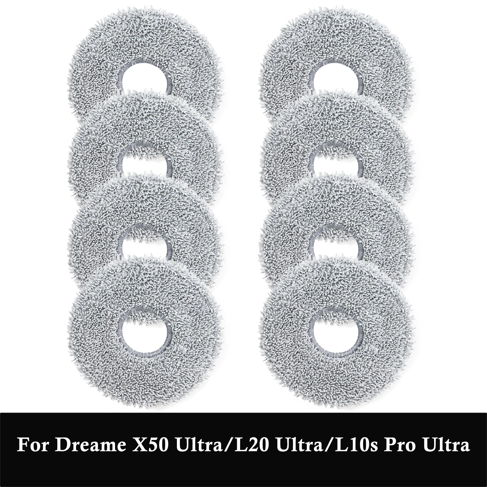 Dreame X50 Ultra/L20 Ultra/L10s Pro Ultra/X30 Ultra/L10s Pro Gen2/L10s Plus/L40 Ultra/X40 Ultra 로봇 진공,X40용 걸레 천