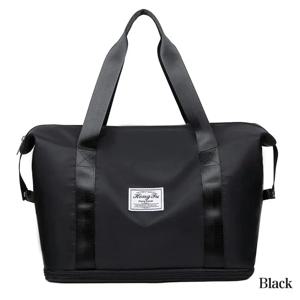 확장 가능한 대용량 수납 수하물 가방, 방수 스포츠 및 피트니스 핸드백, 캐주얼 여행 수하물 가방