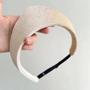 2025 벨벳 여성 헤어밴드 부드러운 유럽 및 미국 스타일 헤어핀 헤어밴드 헤어 후프 여성용 헤어 액세서리