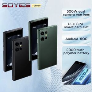 소예스 M80 프로 미니 4G 스마트폰 3.0인치 쿼드 코어 480x854 듀얼 SIM 카드 5MP 블루투스 와이파이 타입-C 안드로이드 모바일 폰