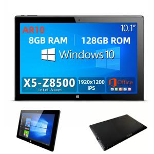 8GB RAM 128GB ROM AR10 64비트 윈도우 10 태블릿 10.1인치 1920*1200 IPS HDMI 포트 1*USB 3.0 쿼드 코어 인텔 아톰 x5-Z8350 CPU
