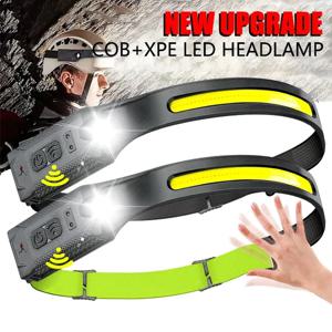 LED 헤드램프 USB 충전식 3모드 조명 헤드라이트 손전등 내장 배터리 러닝 라이트 캠핑 토치 비상 램프