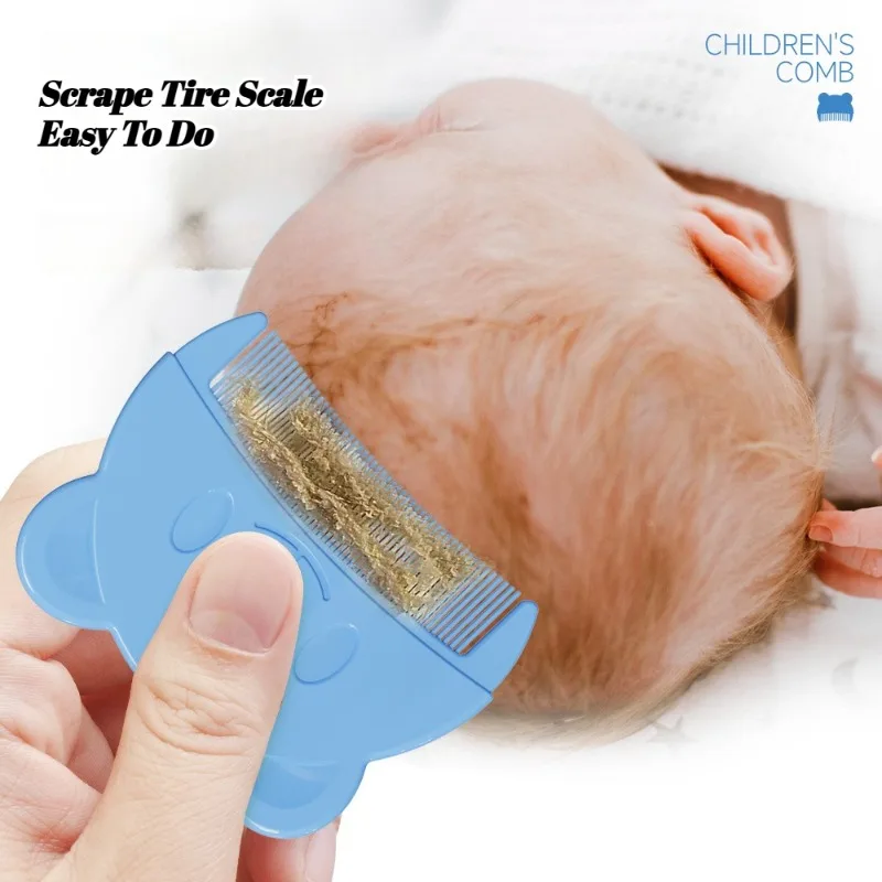 2개 세트 유아용 실리콘 두피 마사지기 태아 머리 지방 빗 유아 목욕용 부드러운 빗 신생아 머리 청소 아기 케어 액세서리