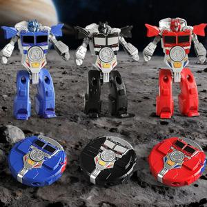 회전 손가락 스피너 장난감 안티스트레스 스트레스 해소 변형 로봇 성인 감각 장난감 어린이 선물