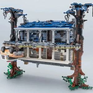 재고 있음 2499개 더 업사이드 다운 빌딩 블록 모델 브릭 키트 75810 호환 어린이 및 성인용 크리스마스 생일 장난감 선물