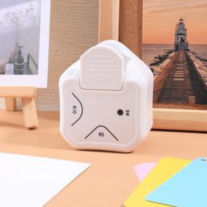 라운더 메탈 플라스틱 라운더 디자인 스크랩북 라운더 디자인 카드 공예 코너 펀치 R 4mm 5mm 10mm 3 in 1, 학용품