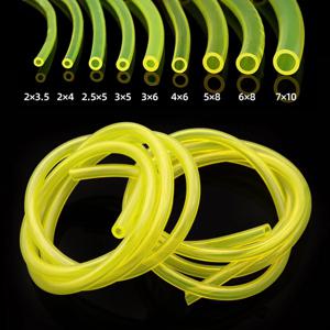 연료 가솔린 호스 노란색 폴리우레탄 휘발유 파이프 오토바이 자동차용 내유성 유연 튜브 직경 2mm 3mm 4mm 5mm 6mm 7mm