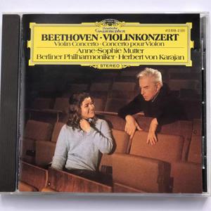 클래식 앨범 안-소피 무터&카라얀&베를린 필하모닉 음악 CD 베토벤 바이올린 협주곡 HD 다이렉트 마스터링 버전
