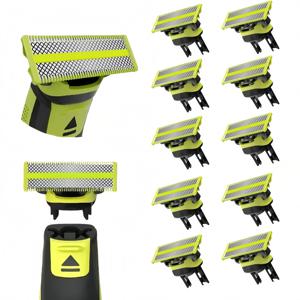 필립스 원블레이드 QP2520 QP2530 QP2620 QP2630 QP6510 QP6520 하이브리드 전기 면도기용 면도날 교체품