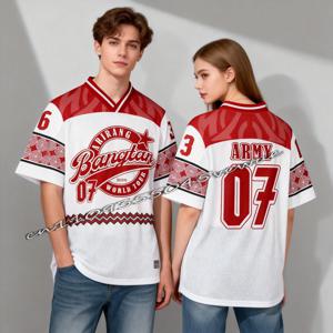 2026년 임산부복 신상 JK 팬 그래픽 티셔츠 남성용 아동용 JK 프린트 티셔츠 탑 하라주쿠 남성 통기성 반팔 스포츠 티셔츠