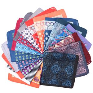 Tailor Smith-신상품 30x30cm 빅 사이즈 손수건 남성용, 패션 가슴 타월 페이즐리 플로랄 도트 소프트 수트 손수건 포켓 스퀘어