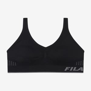 휠라언더웨어 심리스 미들기장 브라탑 ITF6452FBLK