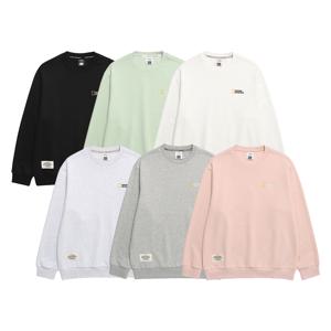 N241USW910 베이직 스몰 로고 맨투맨 6종 택1